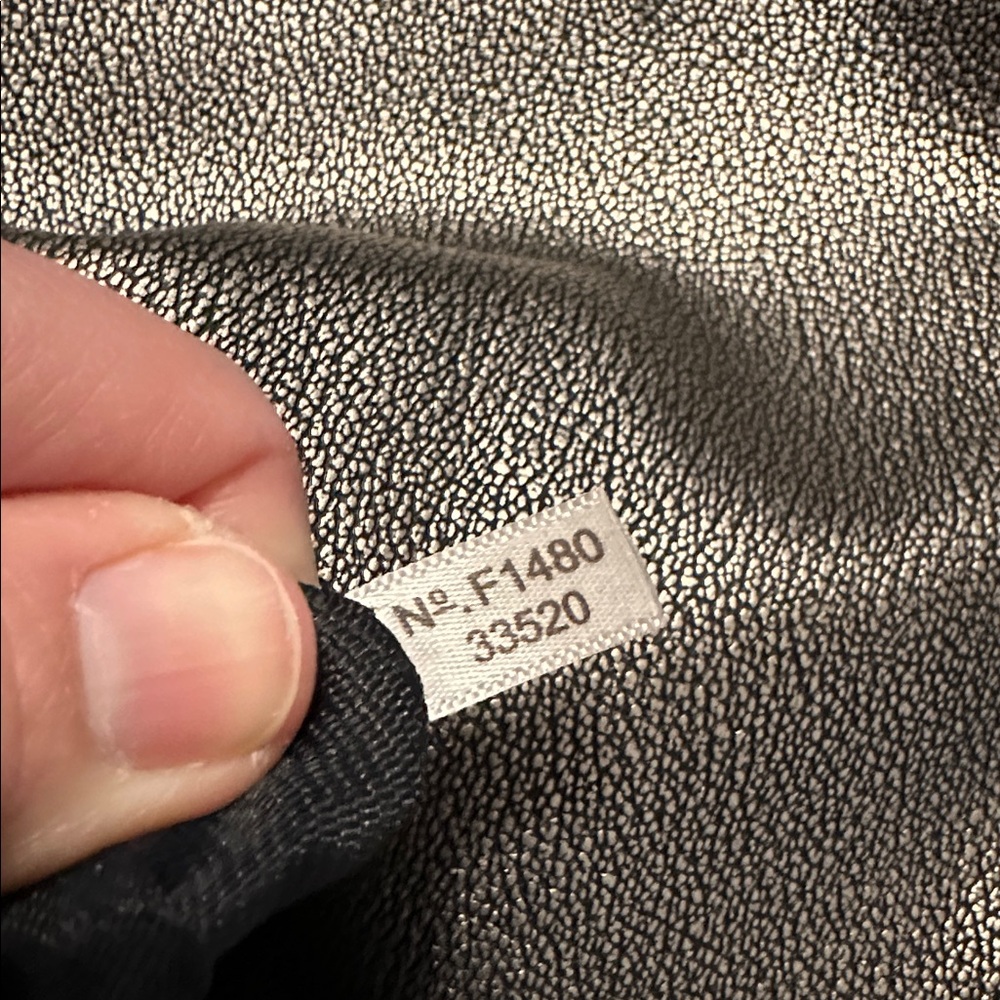Coach Edie 31 metallic gunmetal Leather Tote Bag - Picture 4 of 15